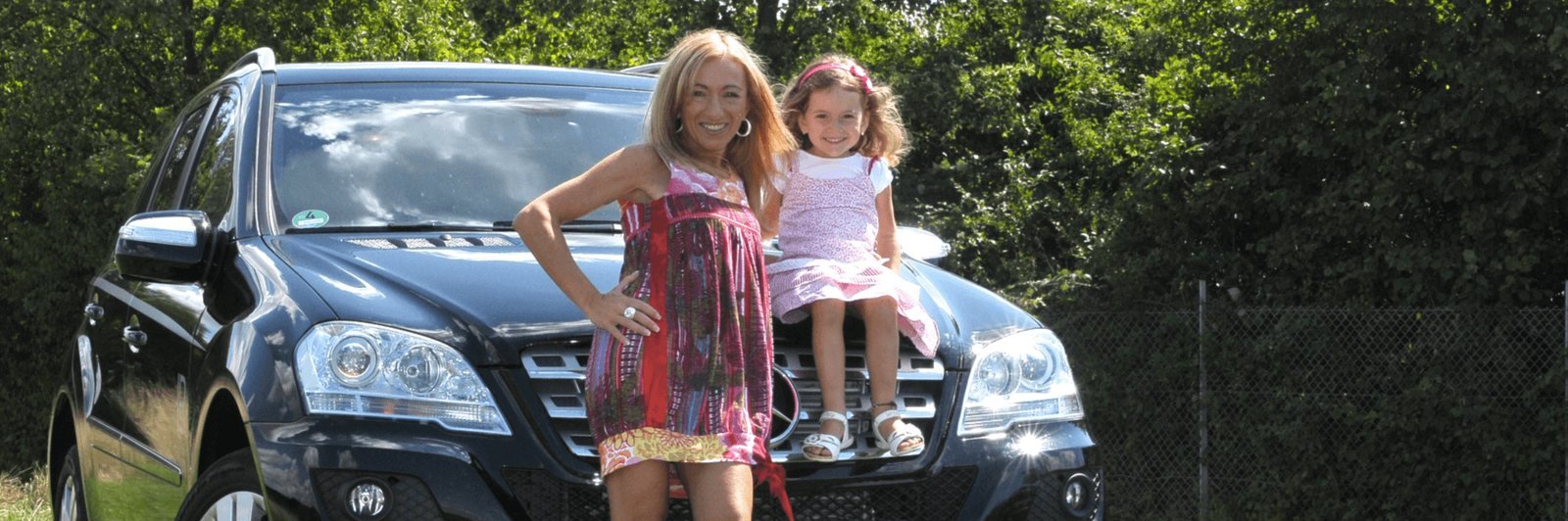 Maria Angela Russello con la figlia